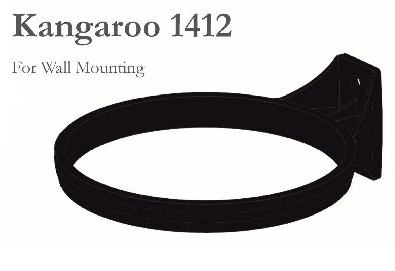 Ronda 1412-Kangaroo Wall Mounting for 5.5" Pot